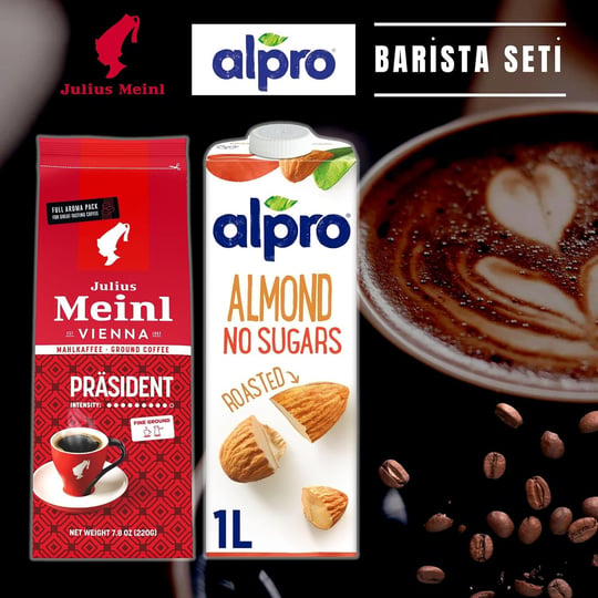 Julius Meinl & Alpro Öğütülmüş Kahve Seti