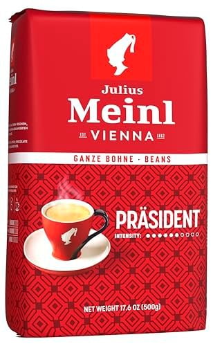 Julius Meinl President Çekirdek Kahve, Orta Kavrulmuş, Classic Aromalı, 500 g