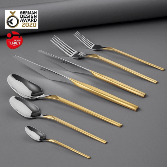 Jumbo 5100 Quartz 12 Kişilik 84 Parça Çatal Kaşık Bıçak Takımı