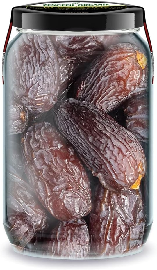 Jumbo Kudüs Hurması Bi Kavanoz 660 cc. Cam Kavanozda Özel Seçme Hurma Kudüs Hurması Medjool Dates