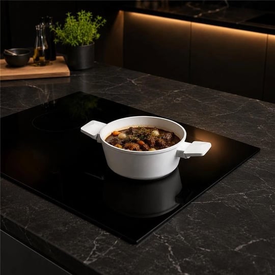Jumbo Swiss Crystal 6 Parça Light Grey Midi Tencere Seti