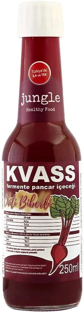 Jungle Healthy Food Acılı Pancar Kvass 250 mililitre