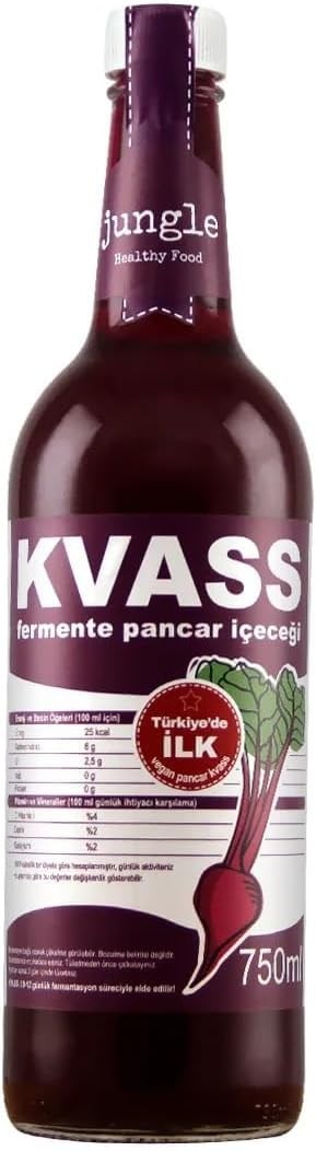 Jungle Healthy Food Sade Pancar Kvass 750 mililitre