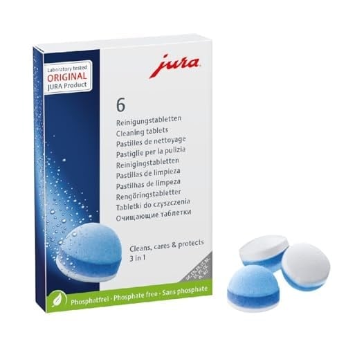 Jura 3 Fazlı Temizleme Tableti 6 Adet