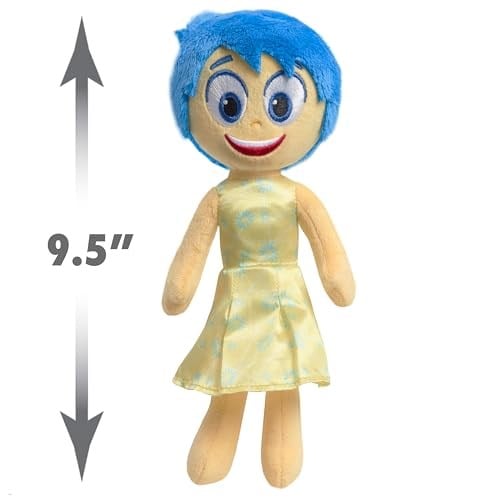 Just Play Inside Out 2 Talk It Out Küçük Peluş - Sevinç, Çocuk Oyuncakları 3 Yaş Üstü