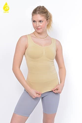 Kadın Atlet Şekillendirici ve Zayıflamaya Yardımcı - İdeal Vücut Hatlarına Ulaşın, Zayıflamaya Yardımcı Premium Korse Atlet - Bedenler: S, M, L, XL, XXL