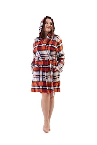 Kadın Büyük Beden Kısa Brown Polar Sabahlık 201005-8758