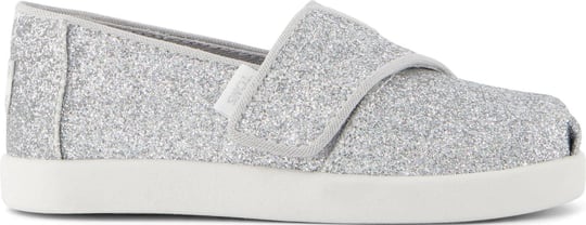 Kadın Espadril 10022111 Toms Alpargata Classic iridescent Glimmer Silver