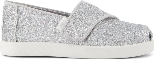 Kadın Espadril 10022111 Toms Alpargata Classic iridescent Glimmer Silver