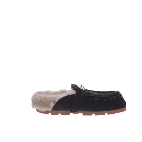 Kadın Ev Terliği MU.FW431000A BKBK Mou WINTER BIO SLIDE - LOGO Black