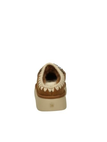 Kadın Ev Terliği MU.FW531001A COG Mou Bounce clog metal logo Cognac