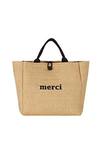 Kadın Hasır Merci Desenli Askılı Plaj Çantası
