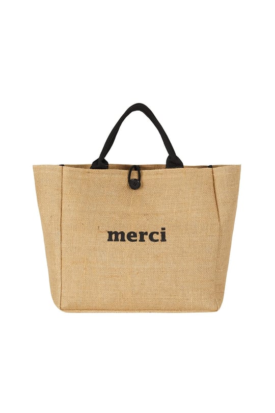 Kadın Hasır Merci Desenli Askılı Plaj Çantası