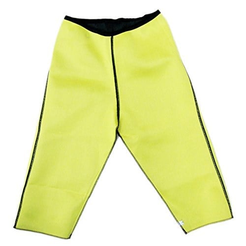 Kadın Hot Neopren Spor Pantolonu Kapri Pantolon Bel Antrenman Şekillendirici Terleme Pantolonu Panty