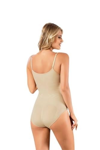 Kadın Korsajlı Çıtçıtlı Ten Body Korse 9016