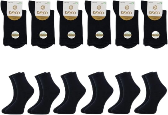 Kadın Lacivert Burnu Dikişsiz Premium Bambu Çorap 6lı