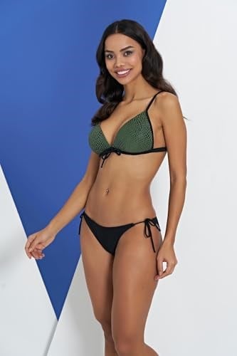 Kadın Push-Up Üçgen Yeşil Bikini 2C3T0N5-2