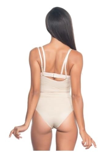 Kadın Ten Rengi Toparlayıcı Göğsü Açık Body Slip Korse