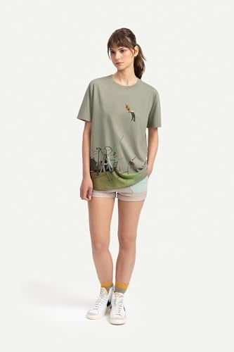 KAFT Unisex Regular Fit Tasarım T-Shirt Straighten