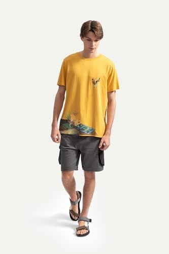 KAFT Unisex Regular Fit Tasarım T-Shirt Woolgather