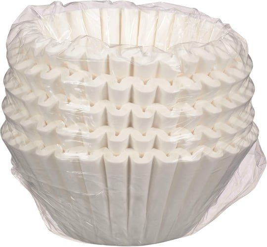 Kağıt Kahve Filtresi Toplu Bira Makinelerine Uyar - Boyut 33 cm x 12,7 cm - 500 adet (13 x 5)
