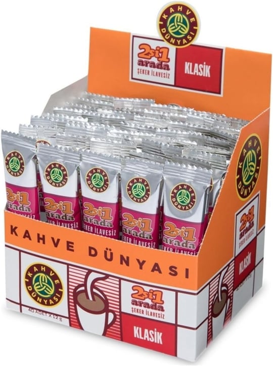 Kahve Dünyası 40lı 2si 1 Arada Klasik Hazır Kahve
