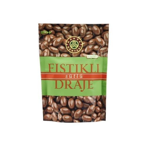 Kahve Dünyası Antep Fıstıklı Draje, Sütlü Çikolatalı 120g