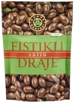 Kahve Dünyası Antep Fıstıklı Draje, Sütlü Çikolatalı 120g