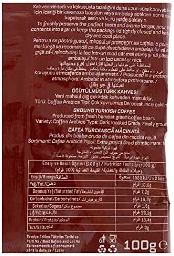 Kahve Dünyası Çok Kavrulmuş Türk Kahvesi 100 Gr