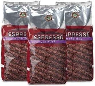 KAHVE DUNYASI Dünyası Kavrulmuş Espresso Çekirdek 3 Adet 1Kg