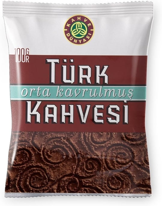 KAHVE DUNYASI Dünyası Orta Kavrulmuş Türk si 100gr