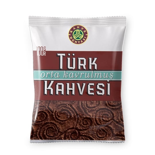 KAHVE DUNYASI Dünyası Orta Kavrulmuş Türk si 100gr