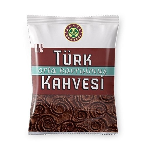 KAHVE DUNYASI Dünyası Orta Kavrulmuş Türk si 100gr