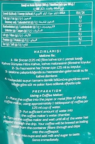Kahve Dünyası Filtre Kahve 250gr