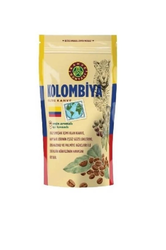Kahve Dünyası Filtre Kahve Kolombiya Kilitli 250 Gr
