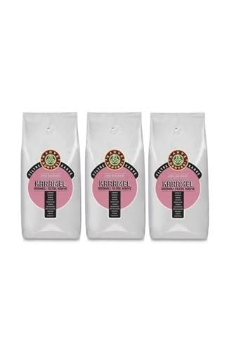 Kahve Dünyası Karamel Aromalı Filtre Kahve Çekirdek 1 Kg.
