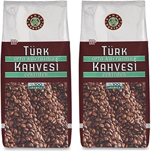Kahve Dünyası Orta Kavrulmuş Türk Kahvesi Çekirdek 1 Kg