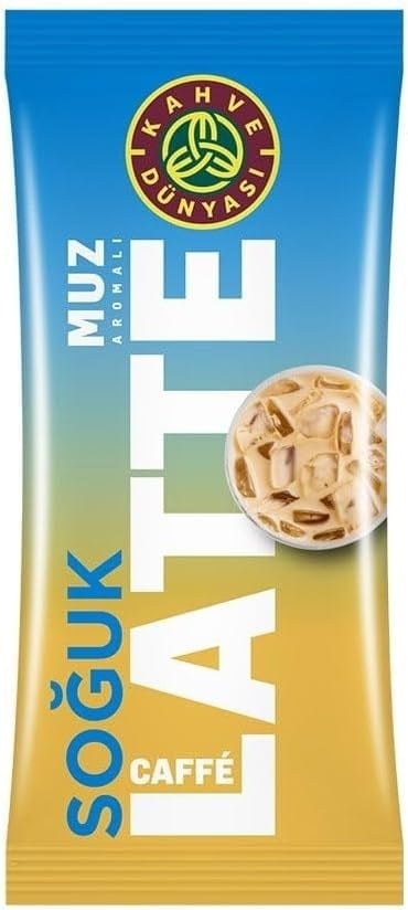 Kahve Dünyası Özel Seri Soğuk Muz Aromalı Caffe Latte 10lu