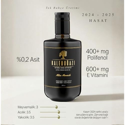Kaleboğazı Milas Memecik Natürel Sızma Zeytinyağı 500ml | 2024–2025 Hasat | Erken Hasat • Soğuk Sıkım