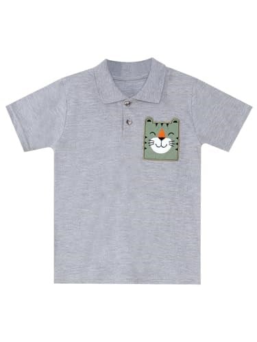 Kaplan Erkek Çocuk Polo Yaka T-shirt Şort Takım