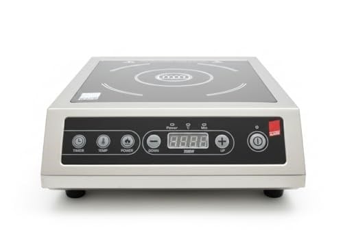 Kapp 3500W Profesyonel Indüksiyon Ocak, Model IH35, Dijital Ekran, Paslanmaz Çelik