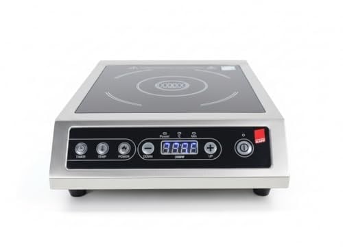 Kapp 3500W Profesyonel Indüksiyon Ocak, Model IH35, Dijital Ekran, Paslanmaz Çelik