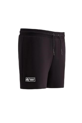 Kappa 331F7Mw005 W Authentic Tier1 Lazard Regular Fit Düz Siyah Kadın Şort XS