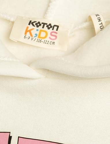 Kapşonlu Sweatshirt Anime Baskılı Uzun Kollu Şardonlu