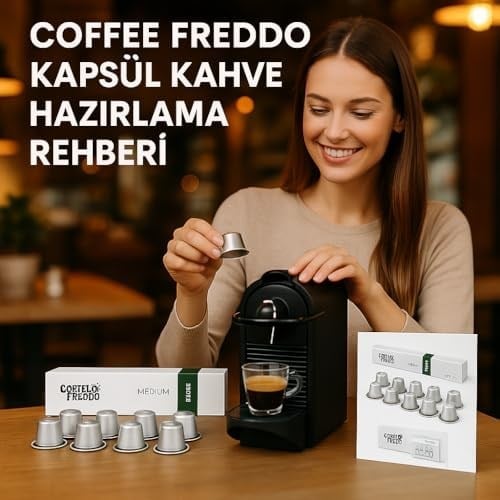 Kapsül Kahve, Espresso, Special Orta Yumuşak, Alüminyum Kapsül, Güçlü ve Yoğun Kapsüller 10 Adet