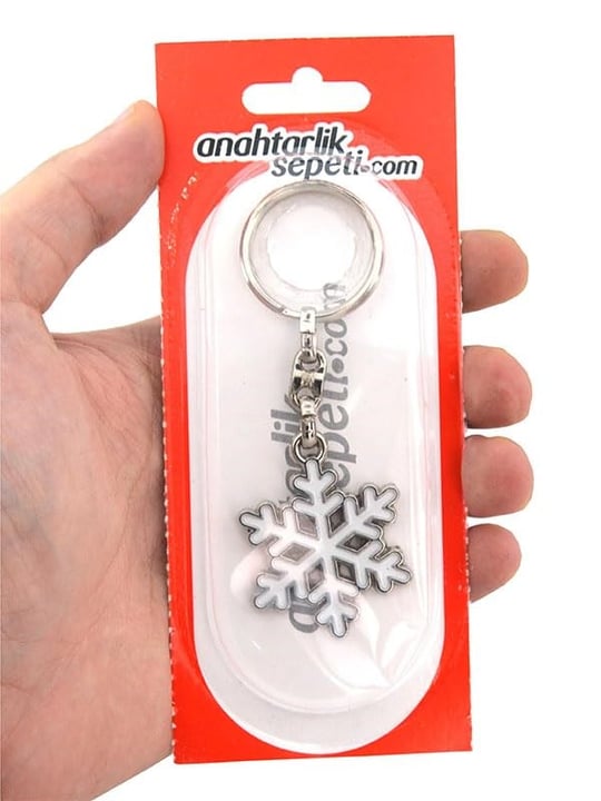 Kar Tanesi Anahtarlık