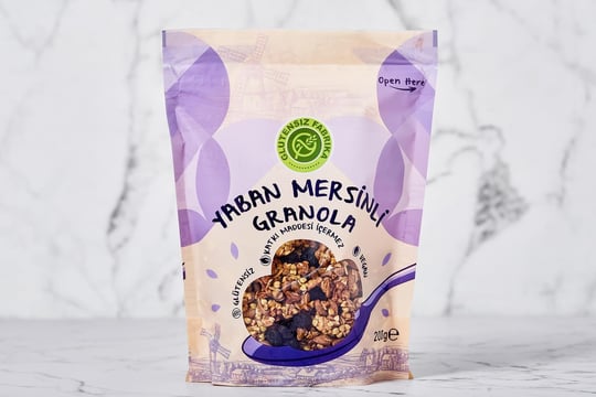 Karabuğday & Yulaf Granola Yabanmersinli