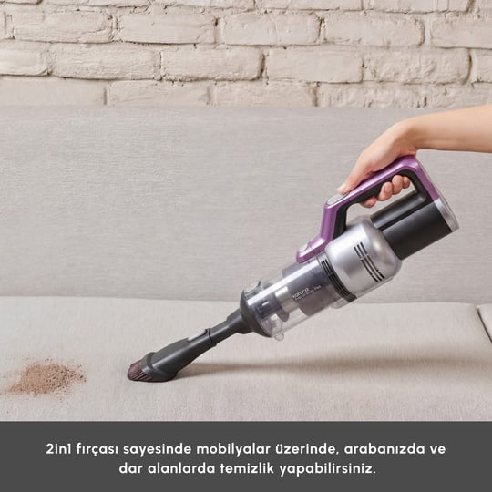 Karaca Aquaclean X10 3 in 1 Islak ve Kuru Kablosuz Dikey Süpürge