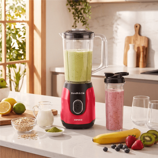 Karaca Blendfit Go Smoothie Blender Set 1000 ml+600 ml