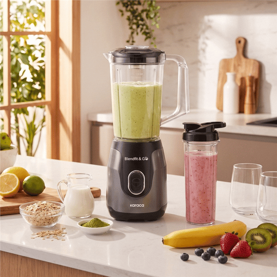 Karaca Blendfit Go Smoothie Blender Set 1000 ml+600 ml